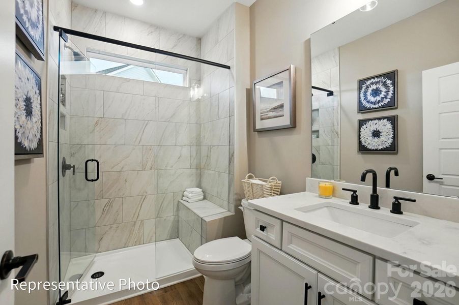 Furnished interior view inside a new home in Heritage - 55+ Community, Indian Trail (Image 11).