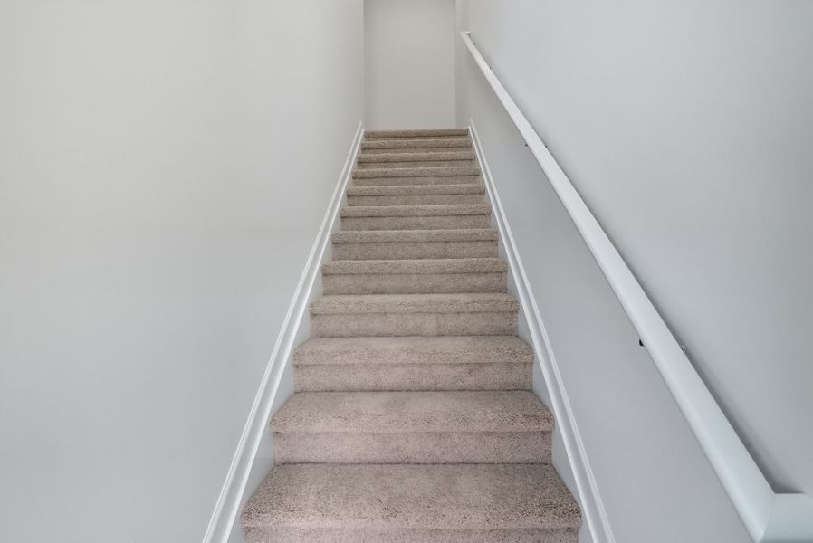 Spacious, unfurnished interior of a new home in The Retreat at Browns Ridge, Newnan (Image 22).