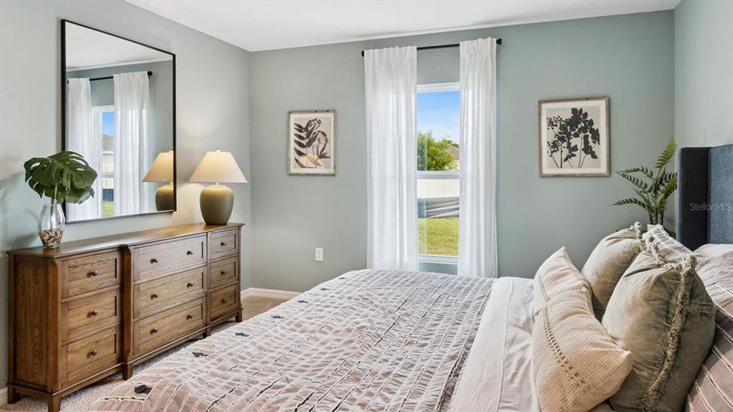 Furnished interior view inside a new home in Bradbury Creek, Haines City (Image 23).