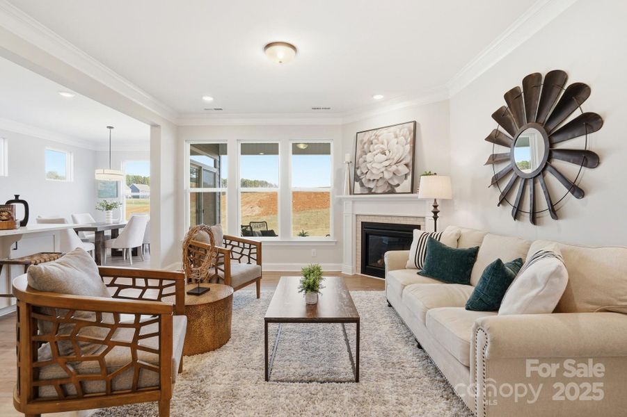 Furnished interior view inside a new home in Carrington, Stanley (Image 14).