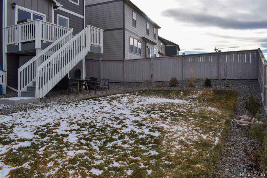 Sprinker System Front & Bac