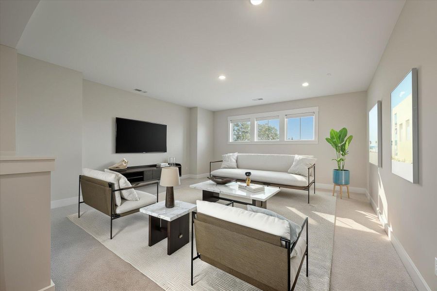 Furnished interior view inside a new home in , James Island (Image 7). Furnished interior view inside a new home in , James Island (Image 7).