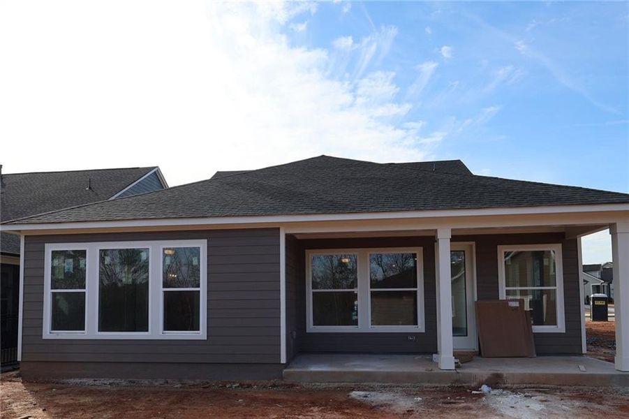 In-progress construction of a new home in Crescent Pointe at Great Sky, Canton, GA (Image 9).