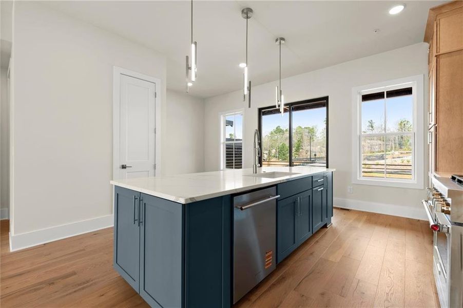 Furnished interior view inside a new home in , Alpharetta (Image 7).