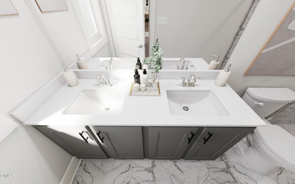 Main Bath - Yin & Yang Interior Main Bath - Yin & Yang Interior