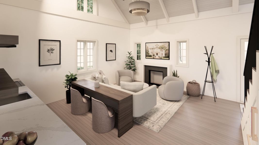 1904 Ward St - Living Room 1904 Ward St - Living Room