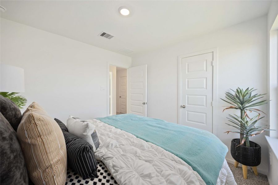 Furnished interior view inside a new home in Mansfield Estates, Houston (Image 26).