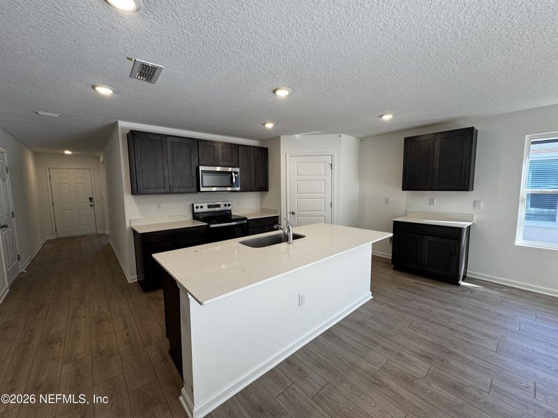 Furnished interior view inside a new home in Copes Landing, Jacksonville (Image 20).