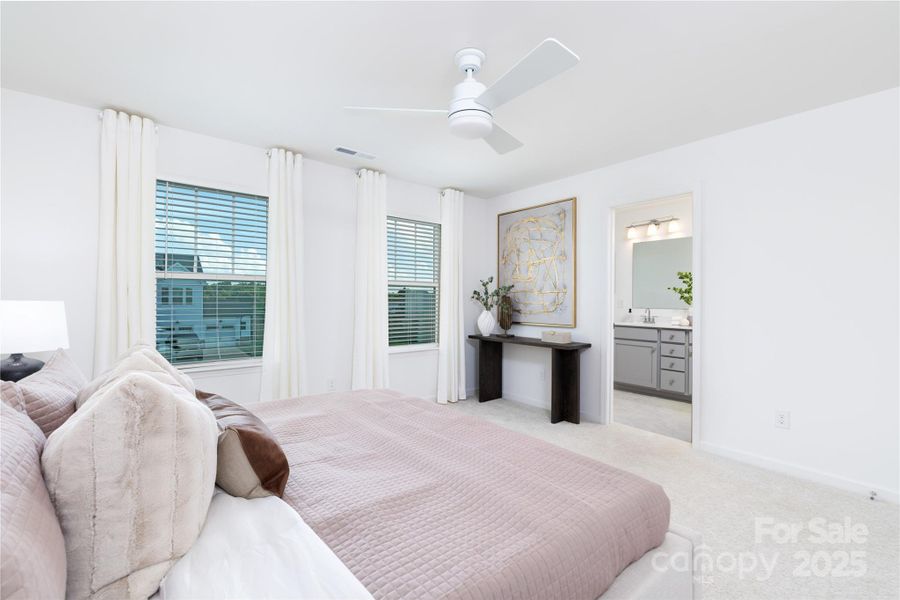 Furnished interior view inside a new home in , New London (Image 17).