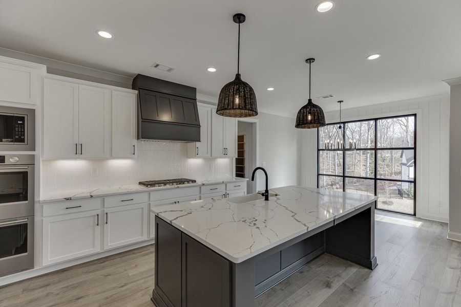 Furnished interior view inside a new home in , Buford (Image 9).
