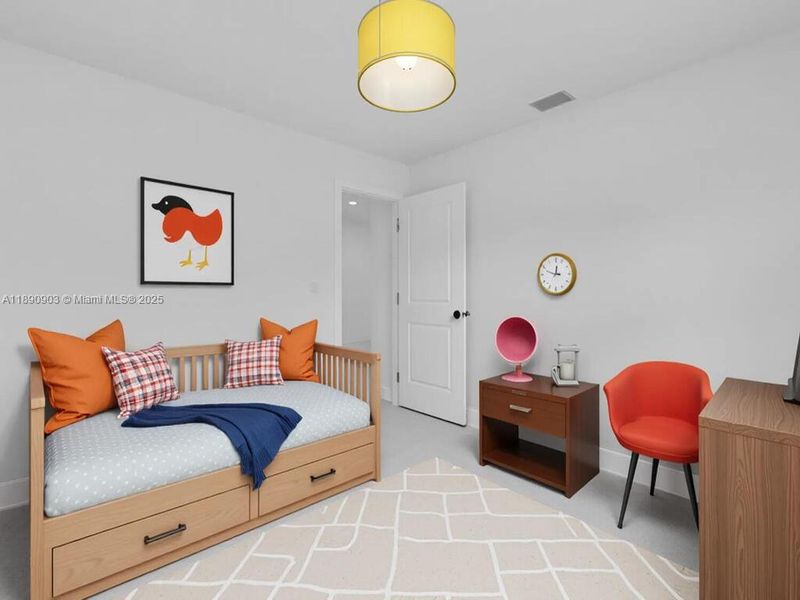 Furnished interior view inside a new home in , Lehigh Acres (Image 9).