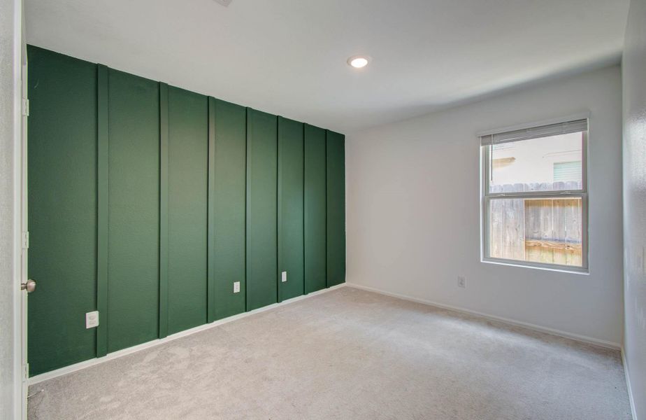 Spacious, unfurnished interior of a new home in Tavola: Cottage Collection, New Caney (Image 14).