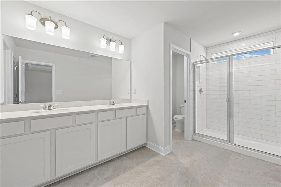 Furnished interior view inside a new home in Overland, Locust Grove (Image 9). Furnished interior view inside a new home in Overland, Locust Grove (Image 9).