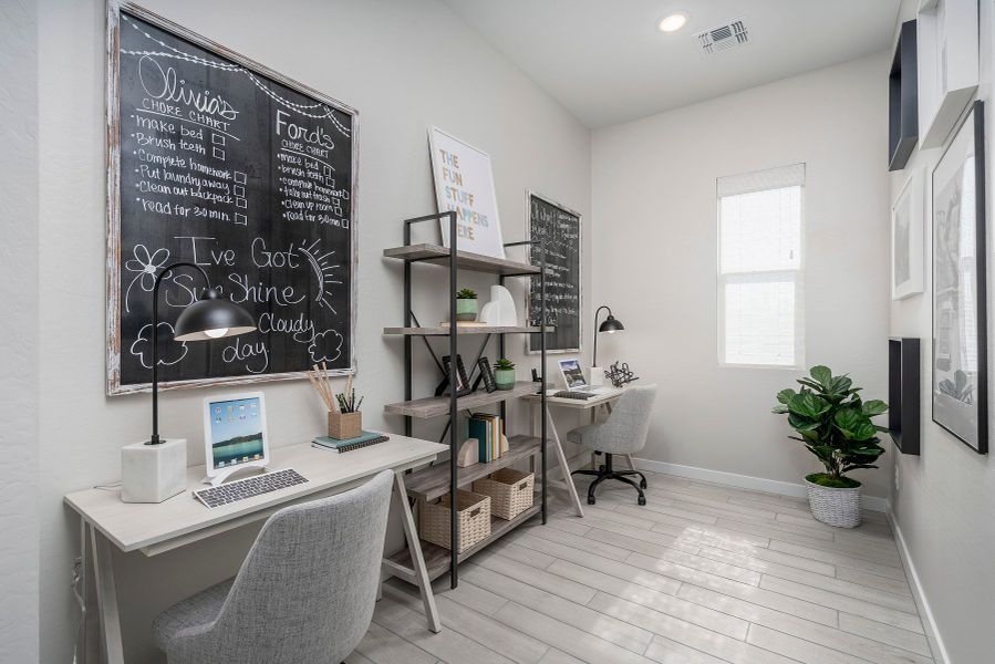 Representative furnished interior of a home built from the Parker by Risewell Homes in Wildera, San Tan Valley (Image 7).