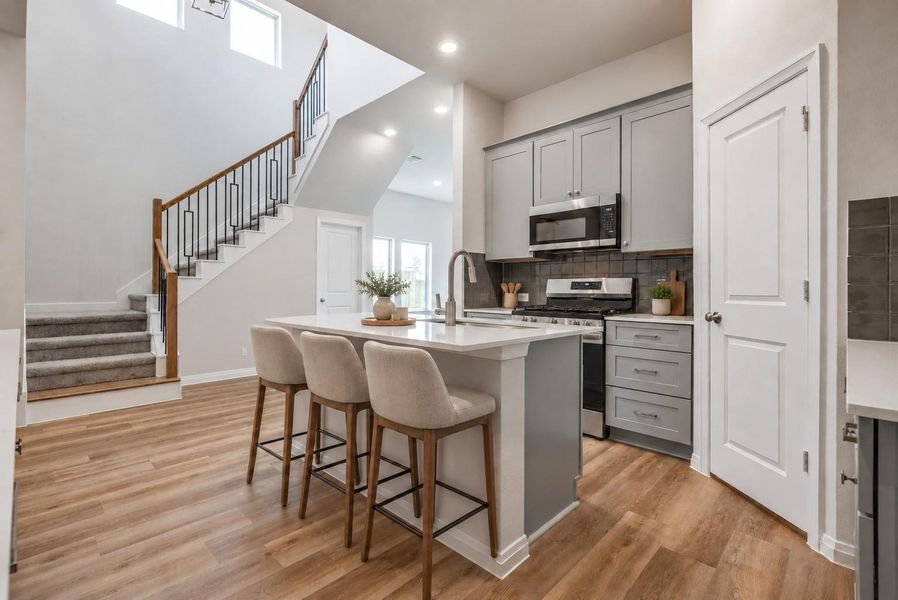 Furnished interior view inside a new home in , Waller (Image 7).