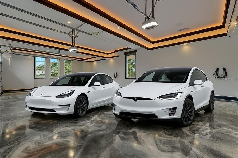 Furnished interior view inside a new home in , Apollo Beach (Image 6).