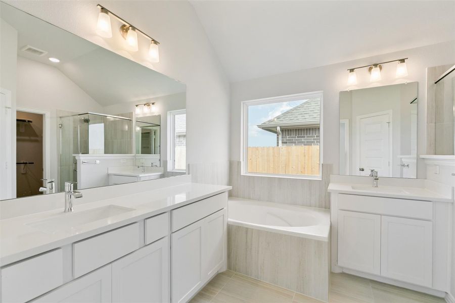 Furnished interior view inside a new home in Westland Ranch, League City (Image 11). Furnished interior view inside a new home in Westland Ranch, League City (Image 11).