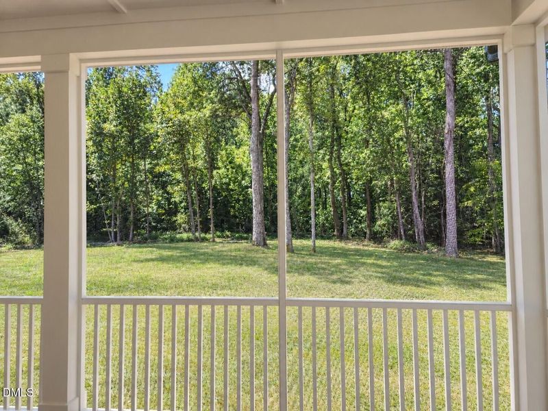 Exterior details and patio area of a home in Rockport, Wake Forest (Image 30).