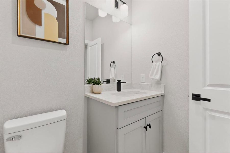 Furnished interior view inside a new home in , Rowlett (Image 4).