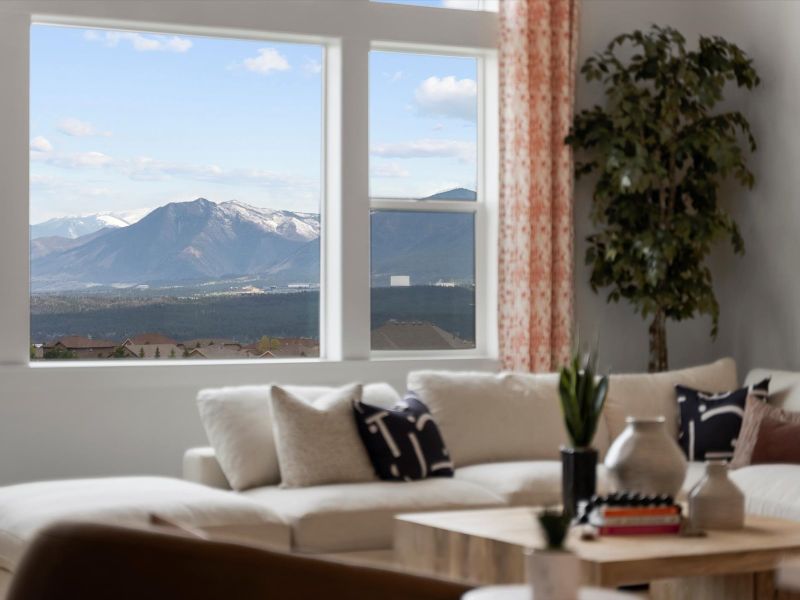 Representative furnished interior of a home built from the Walter by Lokal Homes in Jackson Creek, Monument (Image 5). Representative furnished interior of a home built from the Walter by Lokal Homes in Jackson Creek, Monument (Image 5).