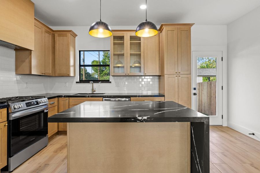 Furnished interior view inside a new home in , Needville (Image 4).