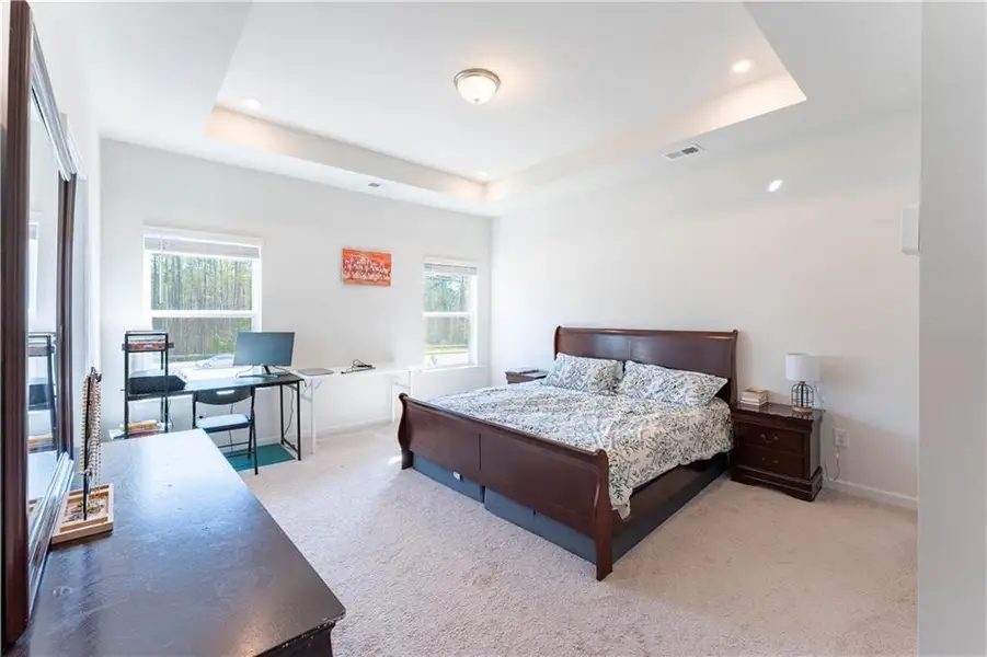 Furnished interior view inside a new home in , Sugar Hill (Image 5). Furnished interior view inside a new home in , Sugar Hill (Image 5).