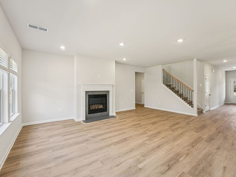 Spacious, unfurnished interior of a new home in Preserve at Mountain Creek, Pendergrass (Image 12).