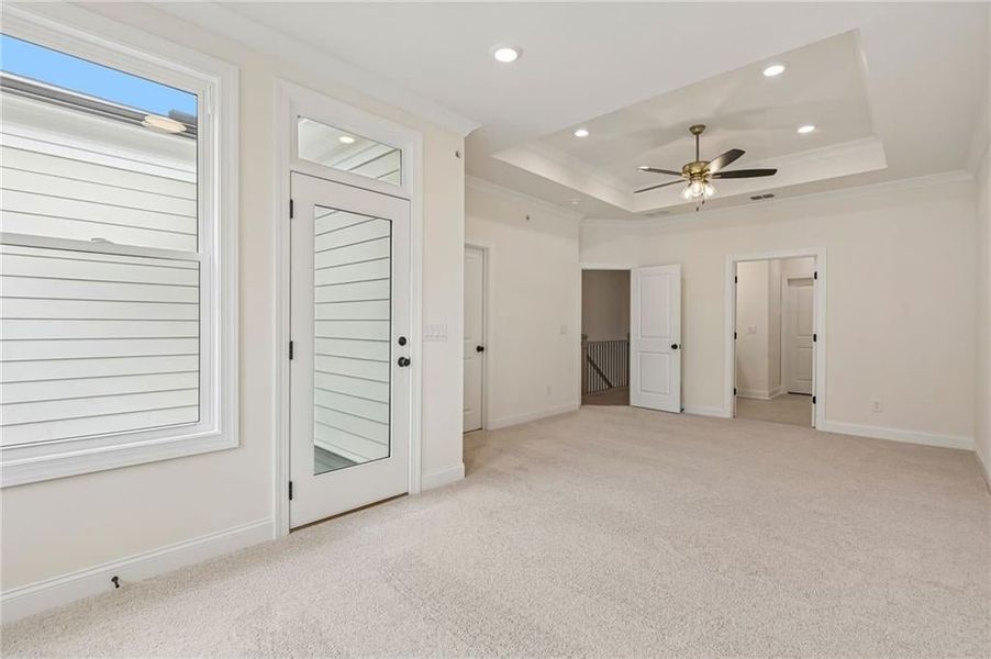 Spacious, unfurnished interior of a new home in Byers Park, Alpharetta (Image 32). Spacious, unfurnished interior of a new home in Byers Park, Alpharetta (Image 32).