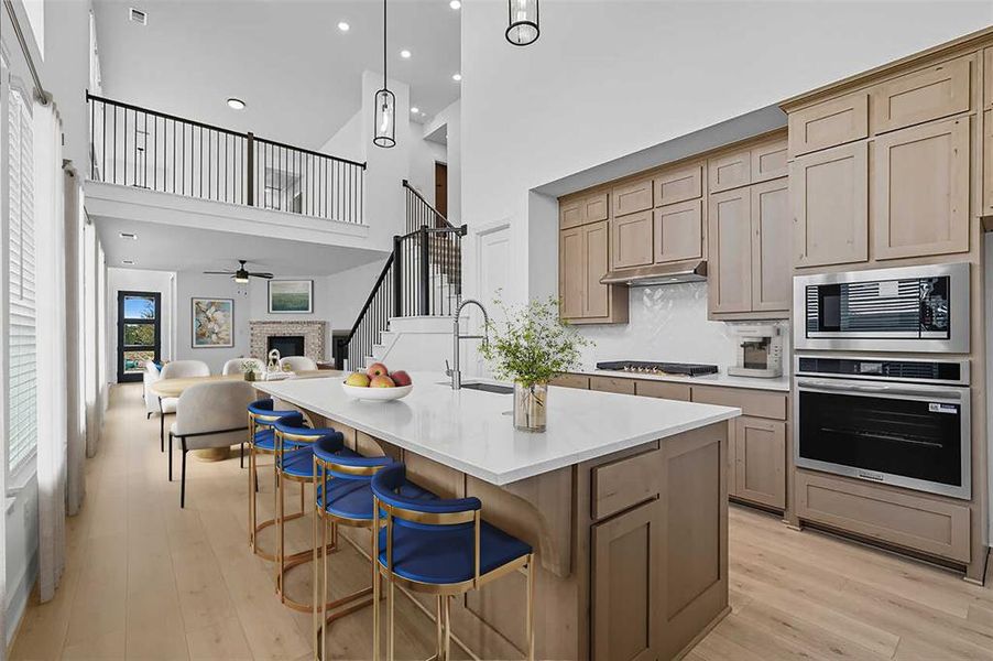 Furnished interior view inside a new home in Hillstead, Lavon (Image 9).