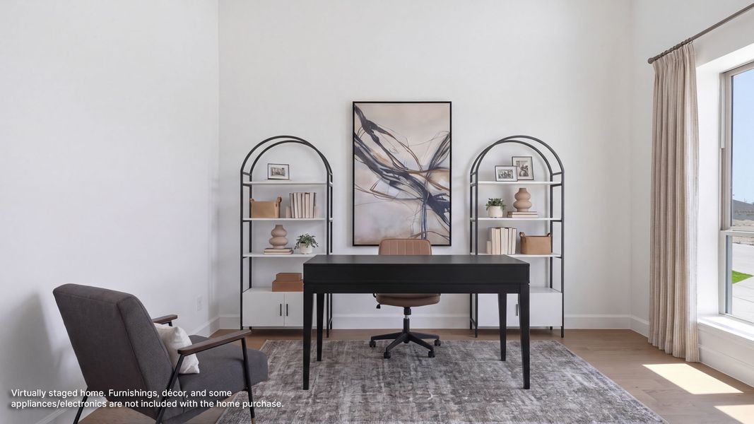 Furnished interior view inside a new home in Ramble, Celina (Image 10).