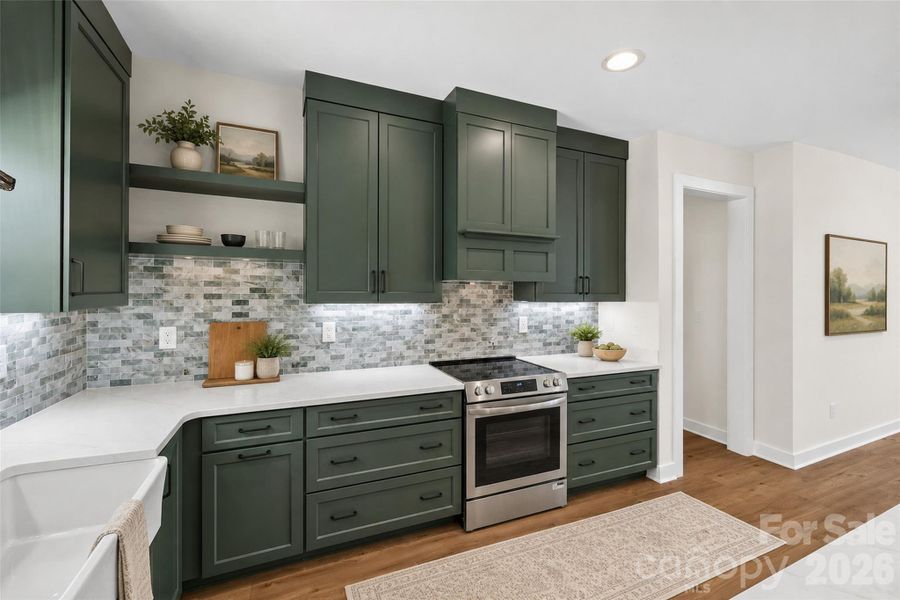Furnished interior view inside a new home in , Bessemer City (Image 14).