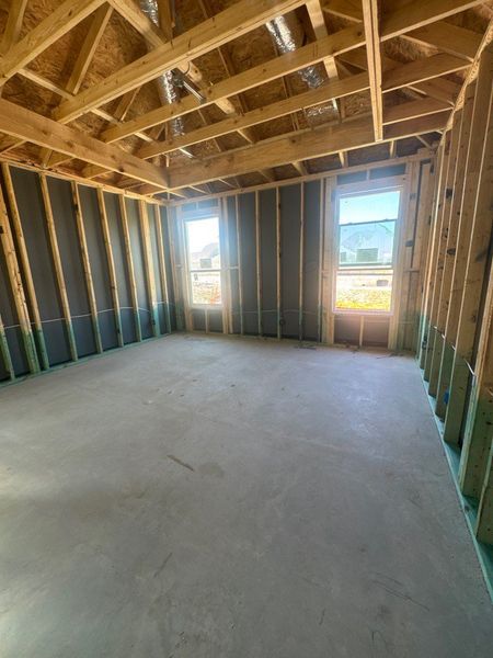 In-progress construction of a new home in Cedar Ridge Estates, Anna, TX (Image 7). In-progress construction of a new home in Cedar Ridge Estates, Anna, TX (Image 7).