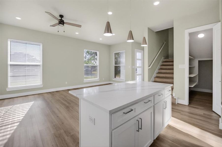 Furnished interior view inside a new home in , Fort Worth (Image 6).