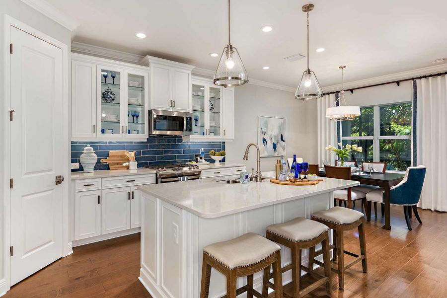 Furnished interior view inside a new home in Windward, Lakewood Ranch (Image 7).