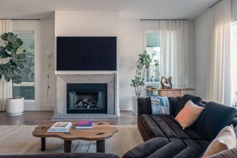 Furnished interior view inside a new home in , Palmetto (Image 17).