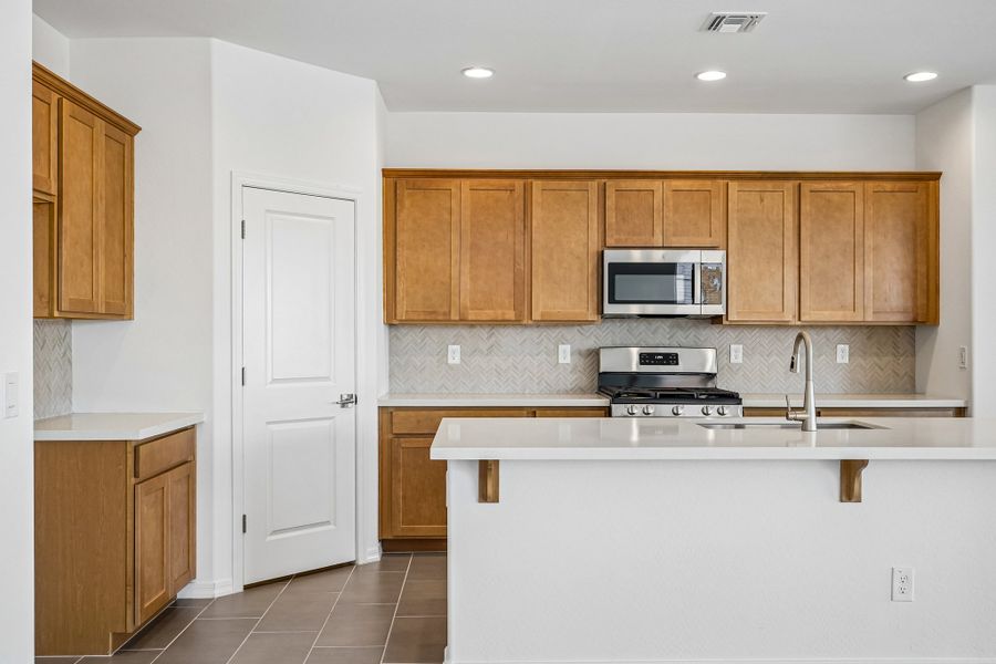 Furnished interior view inside a new home in Hawes Crossing, Mesa (Image 9).