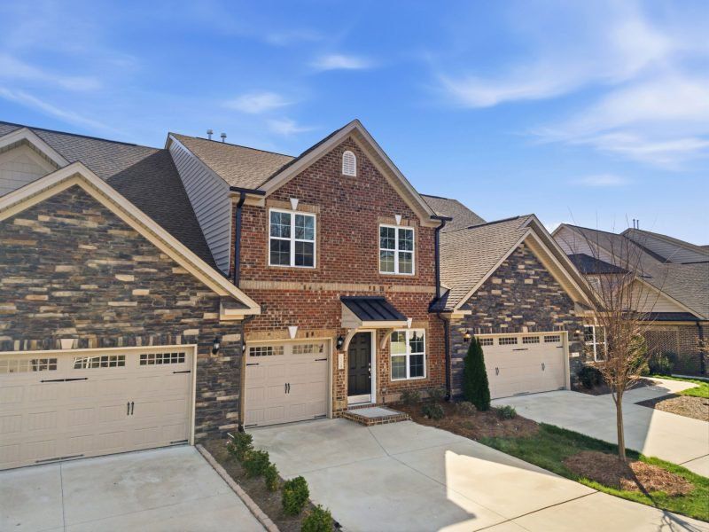 Representative exterior photo of a completed home built from the Cayman by Keystone Homes NC in Weybridge, Burlington, NC (Image 32). Representative exterior photo of a completed home built from the Cayman by Keystone Homes NC in Weybridge, Burlington, NC (Image 32).