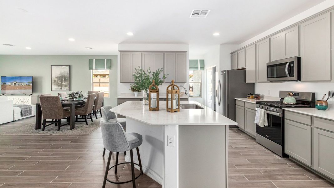 Furnished interior view inside a new home in Barnett Village, Marana (Image 6).