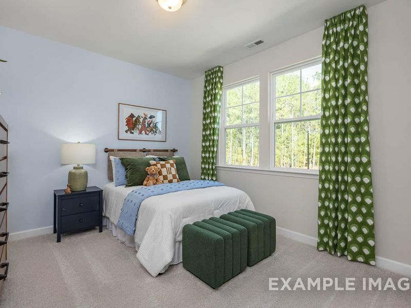 Furnished interior view inside a new home in Sage on North Main, Wake Forest (Image 9).