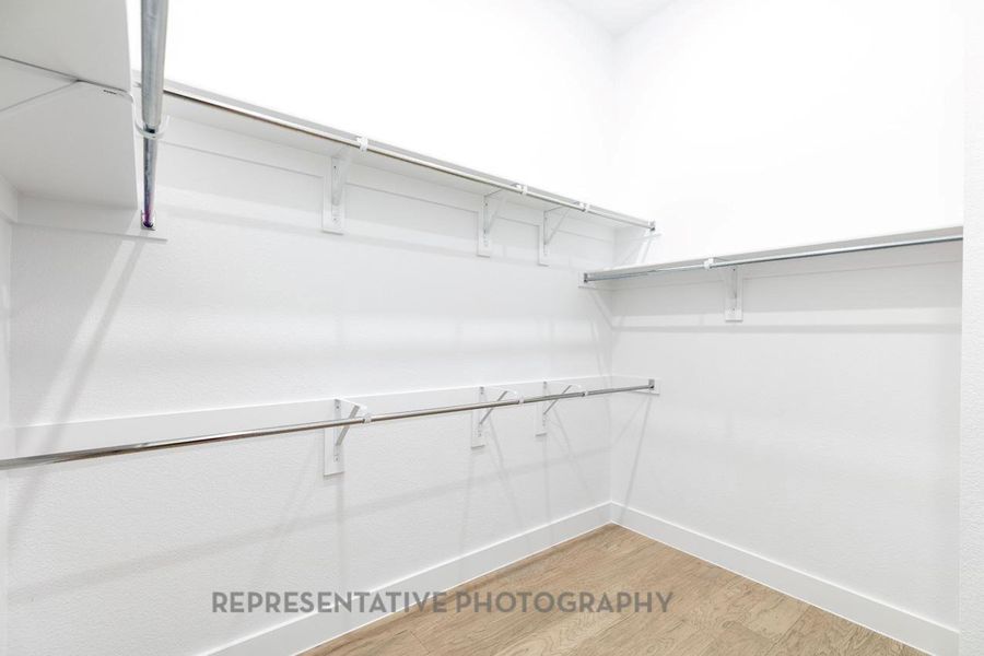 Spacious, unfurnished interior of a new home in Riceland: 50ft. lots, Mont Belvieu (Image 19).