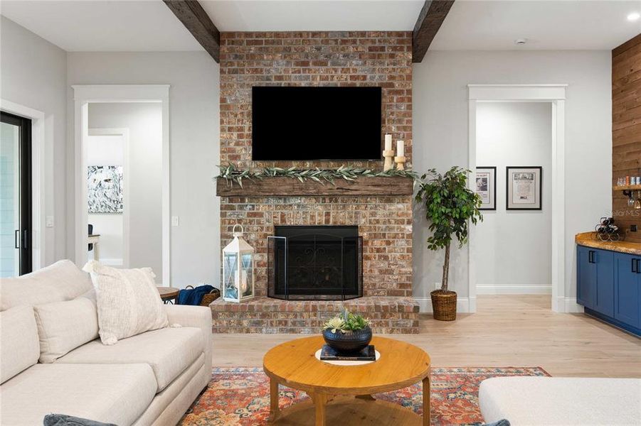 Furnished interior view inside a new home in , Ocala (Image 33).