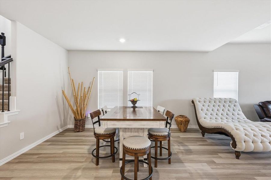 Furnished interior view inside a new home in Stonehaven, Seagoville (Image 10).