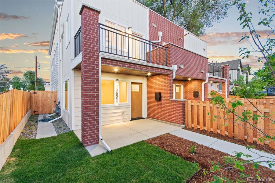 Front exterior of a new home in , Denver, CO, highlighting curb appeal (Image 29).