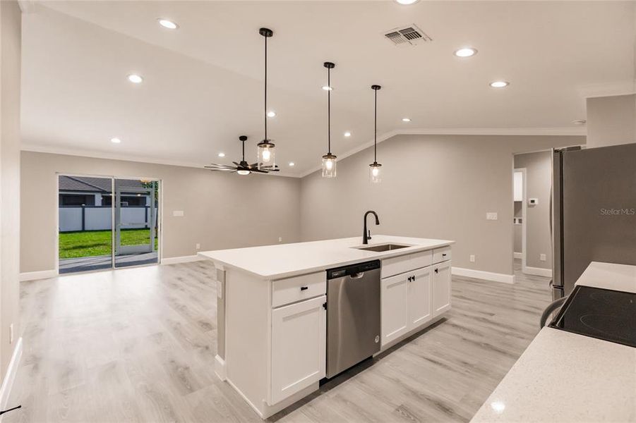 Furnished interior view inside a new home in , Cape Coral (Image 6).