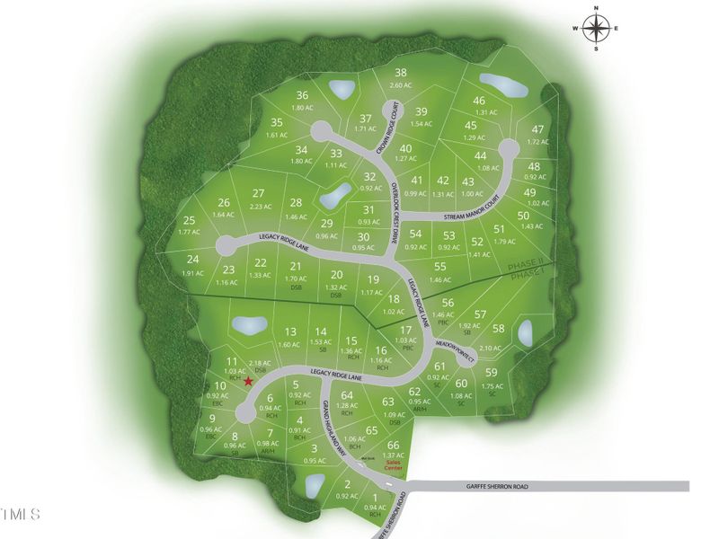 Lot 11 GHE Site Map