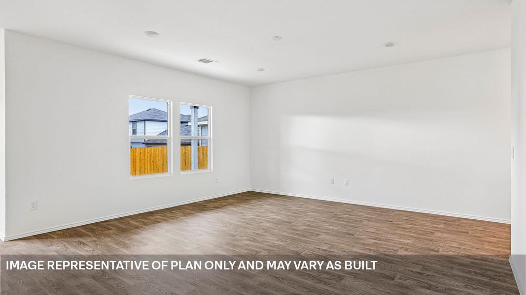 Spacious, unfurnished interior of a new home in Wayside, Uhland (Image 21).
