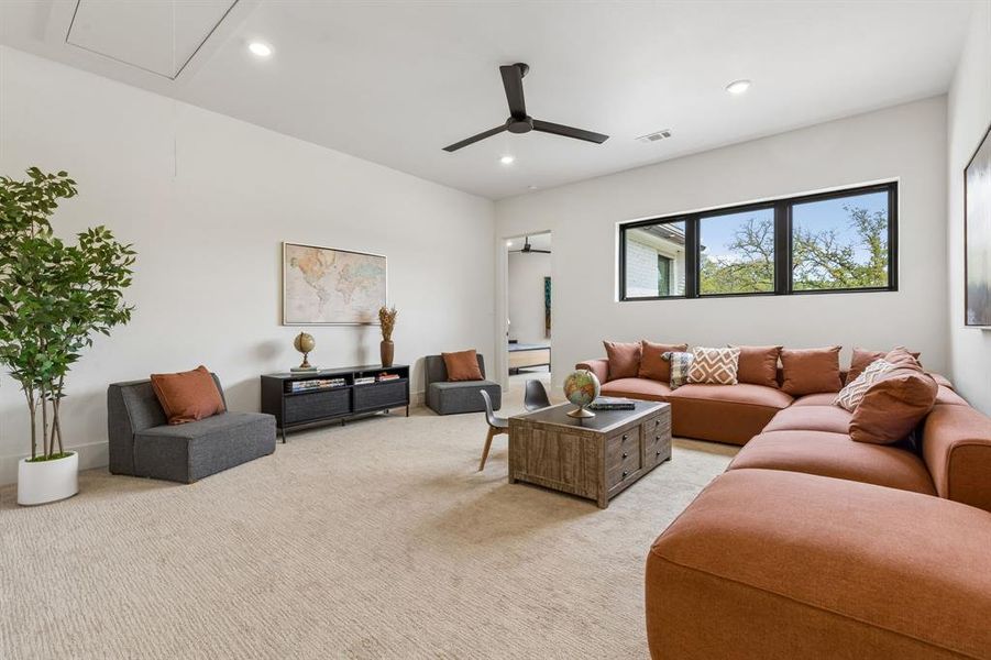 Furnished interior view inside a new home in , Colleyville (Image 8). Furnished interior view inside a new home in , Colleyville (Image 8).