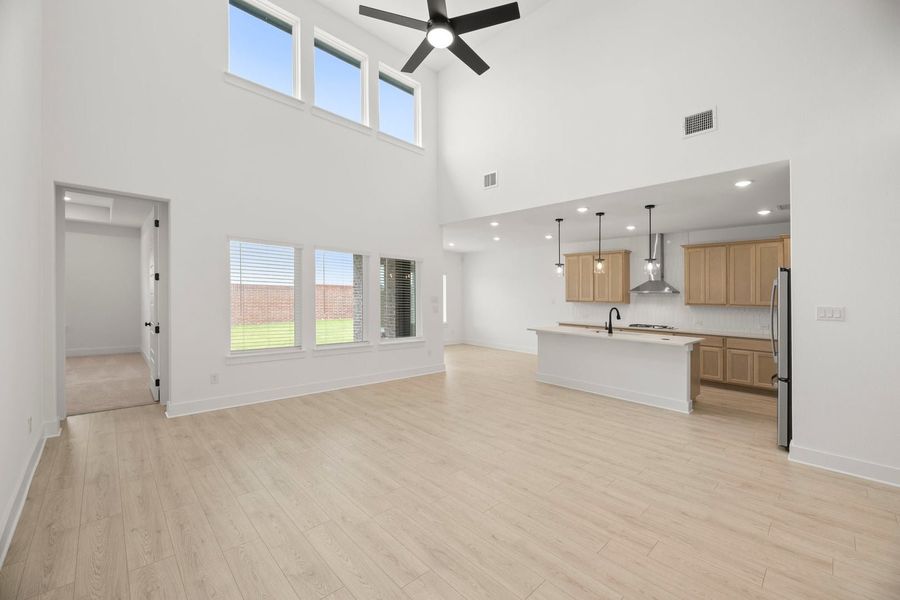 Spacious, unfurnished interior of a new home in Wildflower Ranch, Justin (Image 14). Spacious, unfurnished interior of a new home in Wildflower Ranch, Justin (Image 14).