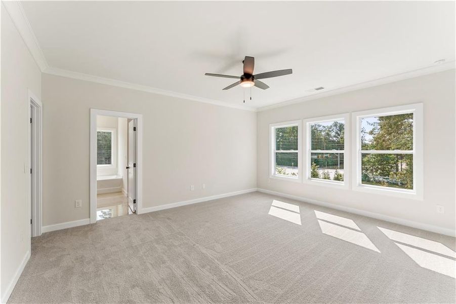 Spacious, unfurnished interior of a new home in Bellhaven, Smyrna (Image 26).