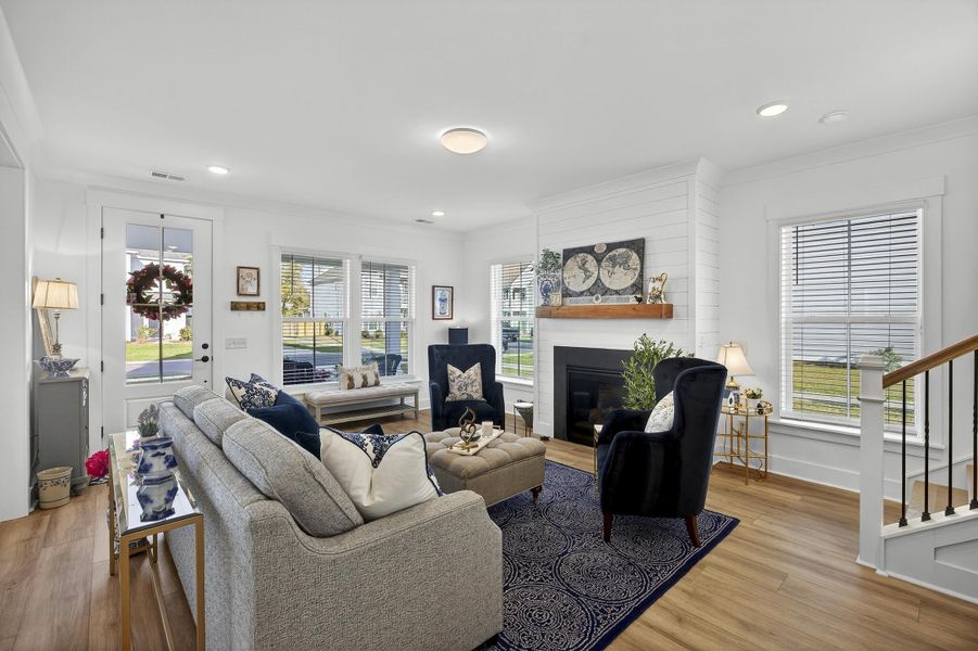 Furnished interior view inside a new home in Pineland Village, Summerville (Image 5).